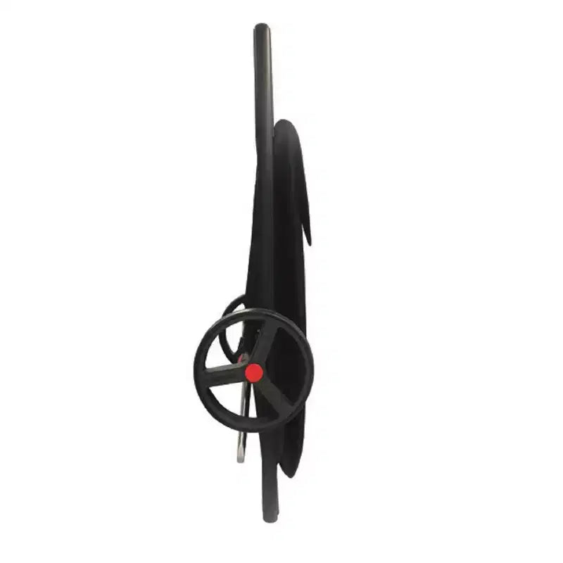 Rolser COM MF 2 Chariot de courses à grandes roues noir : Chariot d'épicerie pliable portable avec poignées intégrées, aucun assemblage requis
