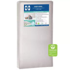 Matelas hybride 2 étapes pour lit de bébé et tout-petit Sealy Cozy Cool : Ferme, mousse de gel, hypoallergénique, épaisseur de 14,6 cm