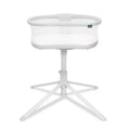 HALO BassiNest Swivel Sleeper 3.0 Baby Bassinet - Gray: 360-Degree Swivel, Metal Frame, Cotton Fill, 20 lb Capacity