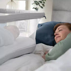 HALO BassiNest Swivel Sleeper 3.0 Lit de Bébé Cododo - Gris : Pivotement à 360 degrés, Cadre métallique, Rembourrage en coton, Capacité de 9 kg