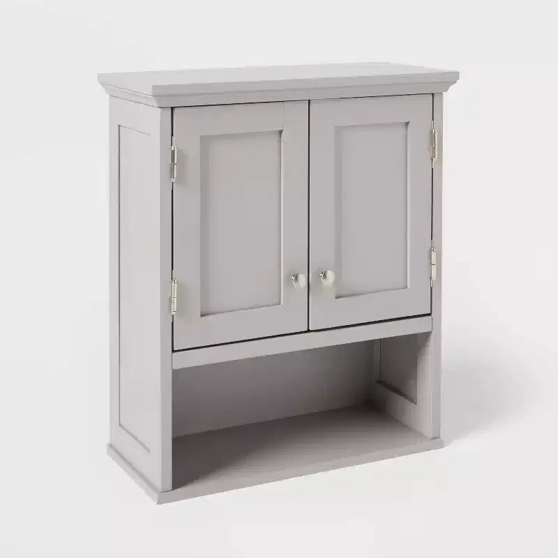 Meuble mural en bois gris - Threshold™