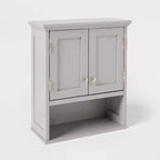 Meuble mural en bois gris - Threshold™