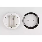 Kiera Grace Étagère murale flottante Stockholm Aberg 91,4 cm x 3,8 cm avec éclairage LED blanc : Décoration murale moderne en MDF, aucun assemblage requis