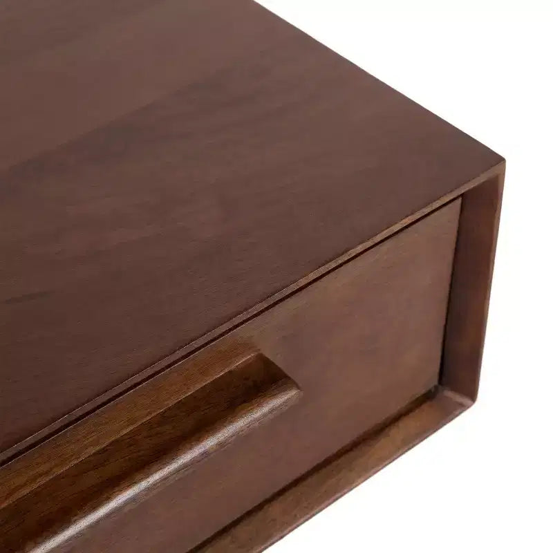 Kate & Laurel All Things Decor Étagère de rangement en bois McCutcheon, 45,7 x 30,5 x 15,2 cm, Noyer brun