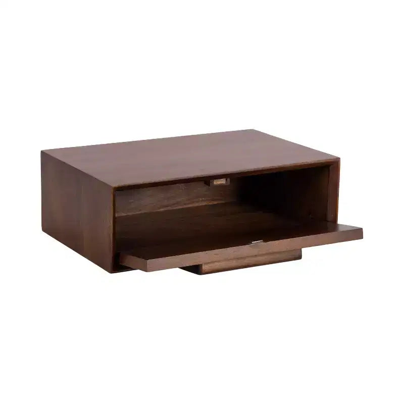 Kate & Laurel All Things Decor Étagère de rangement en bois McCutcheon, 45,7 x 30,5 x 15,2 cm, Noyer brun
