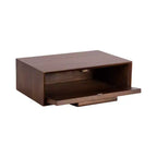 Kate & Laurel All Things Decor Étagère de rangement en bois McCutcheon, 45,7 x 30,5 x 15,2 cm, Noyer brun