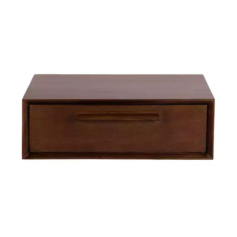 Kate & Laurel All Things Decor Étagère de rangement en bois McCutcheon, 45,7 x 30,5 x 15,2 cm, Noyer brun