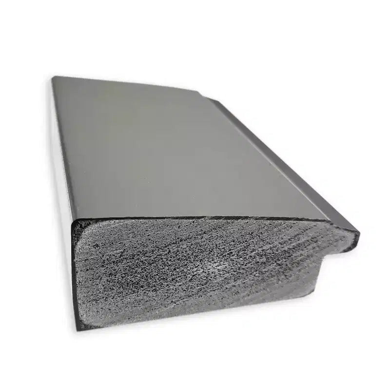 Miroir de porte pleine longueur brossé nickel Vista non biseauté 18" x 52" - Amanti Art : à accrocher à la porte, aucun assemblage requis