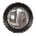 Howard Elliott Decorative Stanton Round Framed Wall Mirror Matte Black: 16" Modern Polyurethane, No Assembly Required