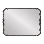 Miroir mural encadré Kate & Laurel All Things Decor 20"x27" Brazelton Noir