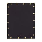 Miroir rectangulaire doré Brewster Laia : Style moderne, Miroir 29"x23", Aucun assemblage requis, Miroir décoratif mural