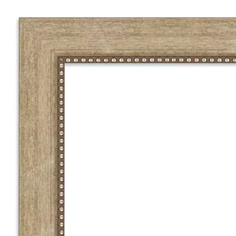 Miroir mural Astor Champagne non biseauté de 23" x 29" - Amanti Art