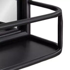 Miroir mural fonctionnel Estero 20 po x 28 po noir - Kate & Laurel All Things Decor