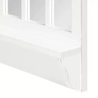 Miroir mural avec étagère Wallhaus 53x91 cm blanc - Kate & Laurel All Things Decor