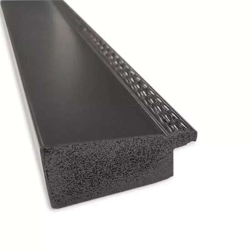Amanti Art 17" x 51" Miroir de porte intégral encadré Avon noir : Rectangulaire moderne pour chambre et montage mural