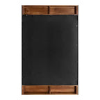 Kate & Laurel All Things Decor Miroir mural rectangulaire Kincaid 50,8 x 91,4 cm Brun rustique : Style rustique, aucun assemblage requis