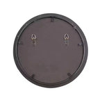 Miroir Mural Rond en Métal Cuivré Howard Elliott Camou : Décoration Moderne, 40 cm de Diamètre, Aucun Assemblage Requis