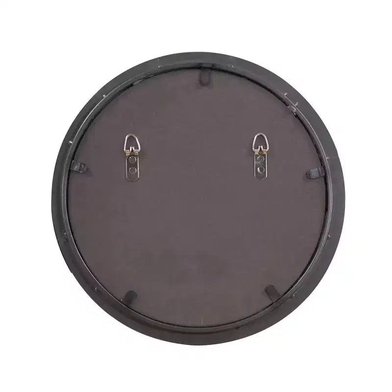 Miroir Mural Rond en Métal Cuivré Howard Elliott Camou : Décoration Moderne, 40 cm de Diamètre, Aucun Assemblage Requis