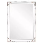 Howard Elliott 38.5"x26.5" Elsie and Acrylic Rectangular Decorative Wall Mirror Silver