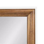 Miroir mural Ellison 24"x36" Kate & Laurel All Things Decor : cadre étagé, marron rustique bicolore