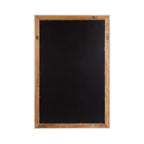 Miroir mural Ellison 24"x36" Kate & Laurel All Things Decor : cadre étagé, marron rustique bicolore