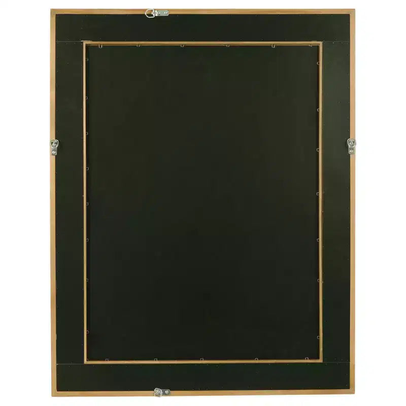 Miroir en rotin WallBeyond 27"x34", marron clair