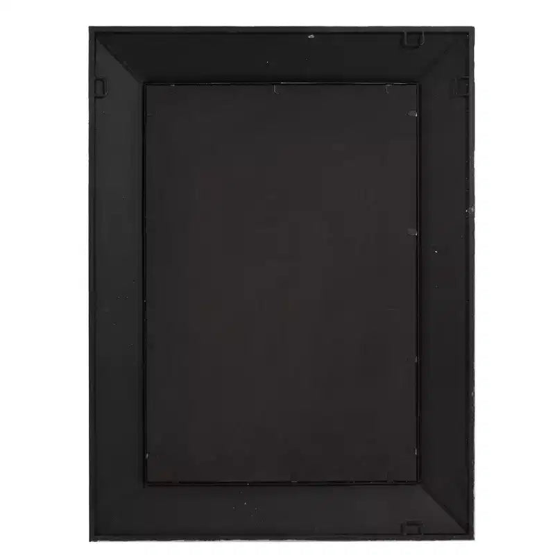 Miroir de courtoisie rectangulaire grand format encadré Howard Elliott 60"x18" gris fumé