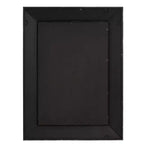 Miroir de courtoisie rectangulaire grand format encadré Howard Elliott 60"x18" gris fumé