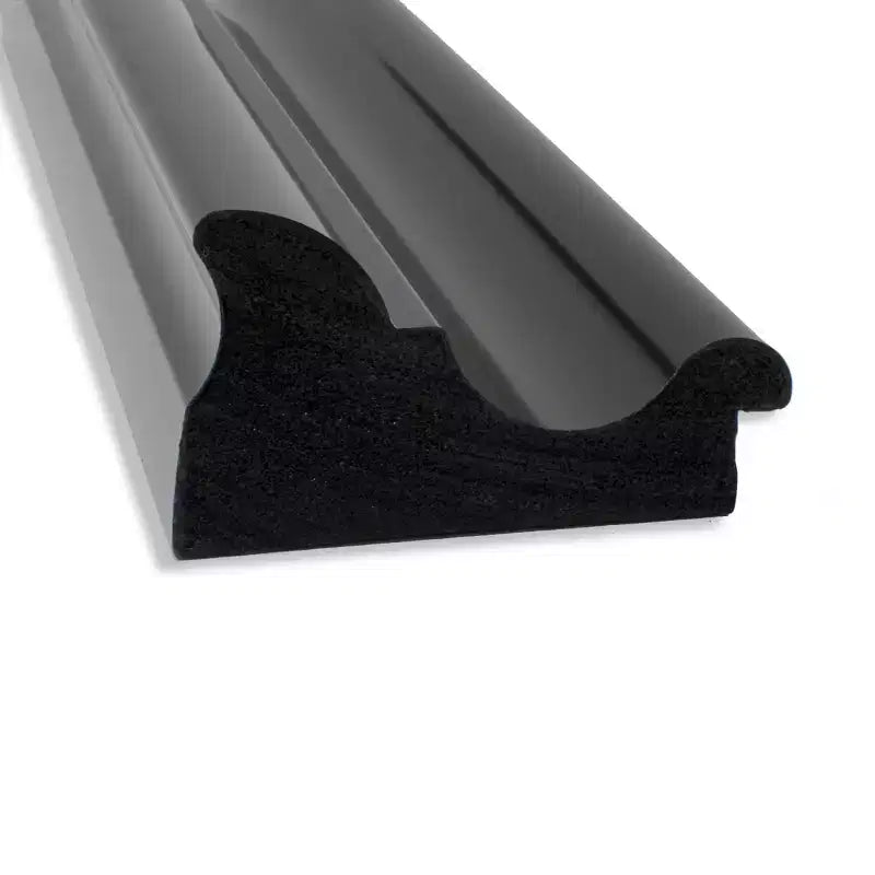 Miroir mural colonial noir de 24 po x 30 po sans biseau - Amanti Art : Rectangle moderne, cadre en polystyrène