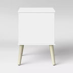 Table de chevet pour enfants moderne, à assembler, blanche - Pillowfort™