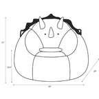 Pouf en forme de dinosaure pour enfants - Pillowfort™