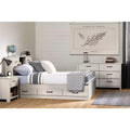 South Shore Ulysses 6-Drawer Double Kids' Dresser Winter Oak