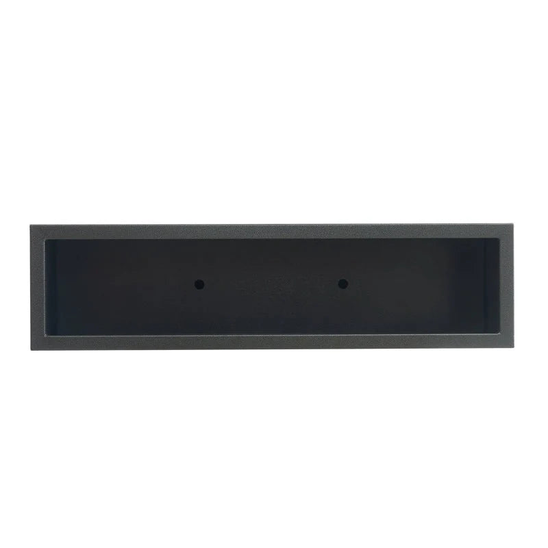 Jardinière métallique robuste pour plantes d'extérieur, 38 po L x 10 po l x 30 po H, jardinière-diviseur en métal, longue et haute - 38x30x10