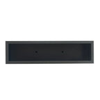 Jardinière métallique robuste pour plantes d'extérieur, 38 po L x 10 po l x 30 po H, jardinière-diviseur en métal, longue et haute - 38x30x10