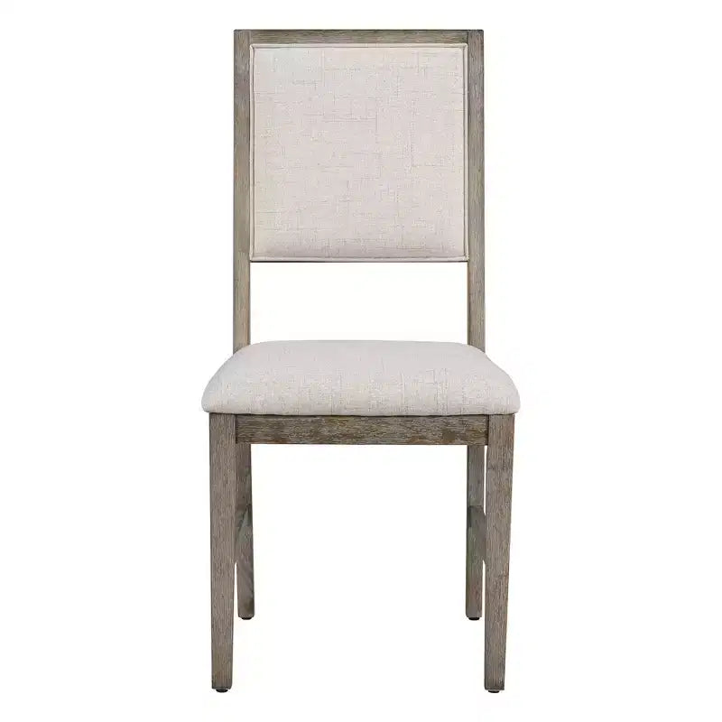 Ensemble de salle à manger rétro 6 pièces Whisen avec 4 chaises rembourrées et 1 banc