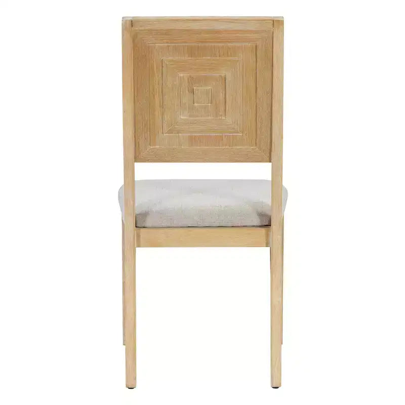 Ensemble de salle à manger rétro 6 pièces Whisen avec 4 chaises rembourrées et 1 banc