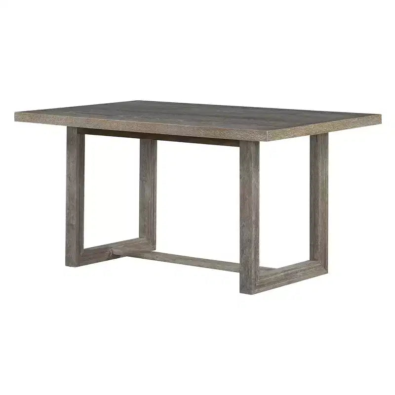 Ensemble de salle à manger rétro 6 pièces Whisen avec 4 chaises rembourrées et 1 banc