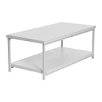 Table basse rectangulaire Jamestown avec étagère de rangement