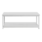 Table basse rectangulaire Jamestown avec étagère de rangement