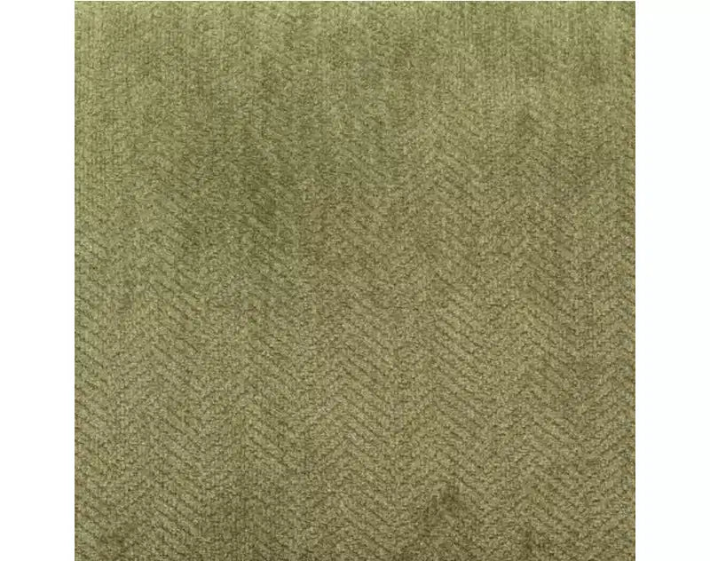 Fauteuil d'appoint contemporain sans accoudoirs en tissu chenille Pisano de Roundhill Furniture avec coussin lombaire assorti, Vert printanier
