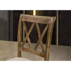 Ensemble de salle à manger 5 pièces en bois Windvale Cross-Buck de Roundhill Furniture