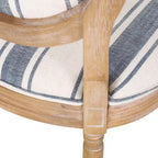 Chaises de salle à manger capitonnées GDFStudio Newman de style campagnard (lot de 2)