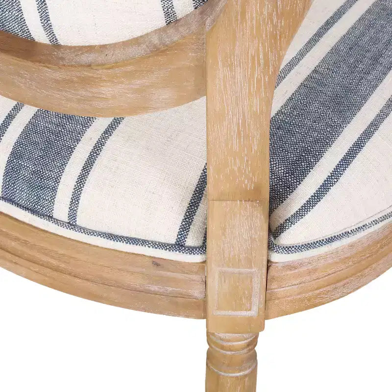 Chaises de salle à manger capitonnées GDFStudio Newman de style campagnard (lot de 2)