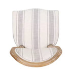 Chaises de salle à manger capitonnées GDFStudio Newman de style campagnard (lot de 2)