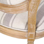 Chaises de salle à manger capitonnées GDFStudio Newman de style campagnard (lot de 2)