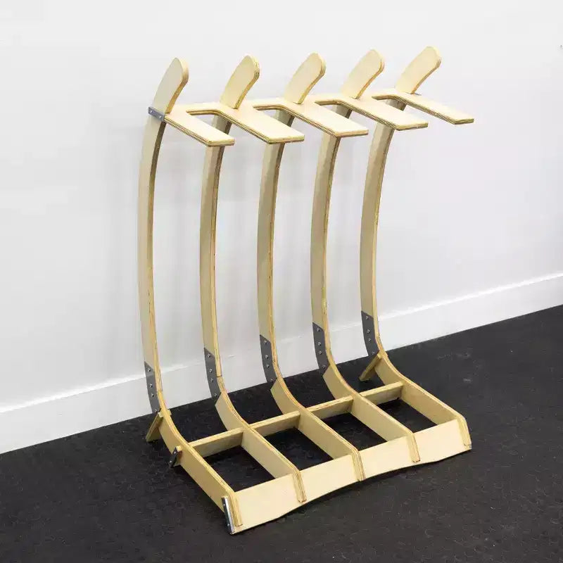 StoreYourBoard Grand Repose-Planche de Surf en Bois Big Sur | Peut Contenir 4 Planches de Surf
