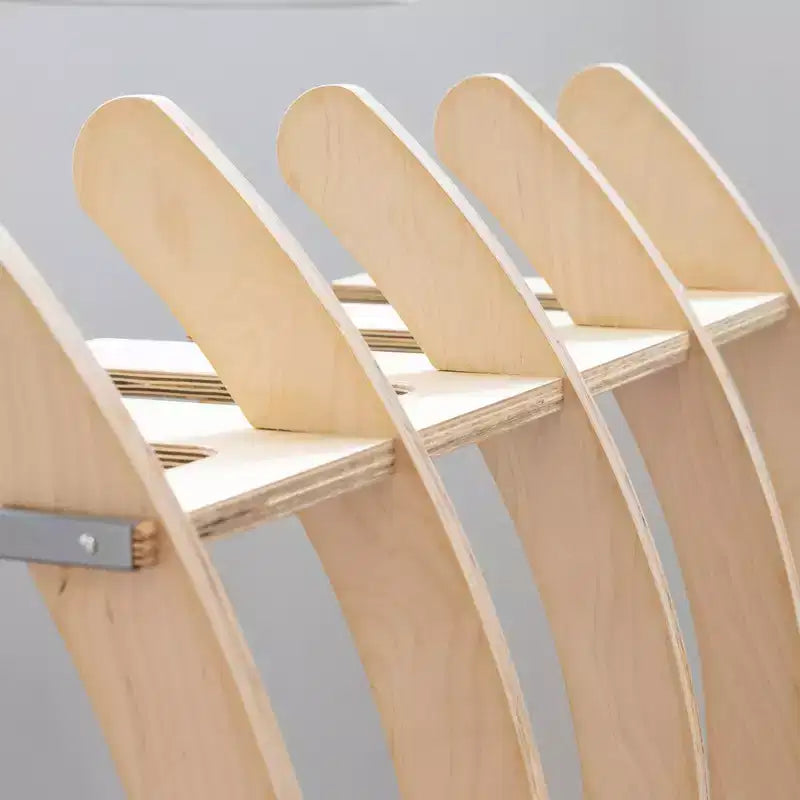 StoreYourBoard Grand Repose-Planche de Surf en Bois Big Sur | Peut Contenir 4 Planches de Surf
