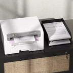 Vinsetto Meuble de Classement à 2 Tiroirs avec Serrure, Armoire de Classement Verticale avec Clés et Barre Suspendue Réglable pour Documents de Formats Lettre, A4 et Légal