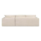 Jennifer Taylor Home Brenley Canapé d'angle en boîte 110,5, côté droit, chenille gris cendré