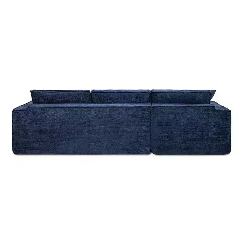 Jennifer Taylor Home Brenley Canapé d'angle en boîte 110,5, côté droit, chenille gris cendré